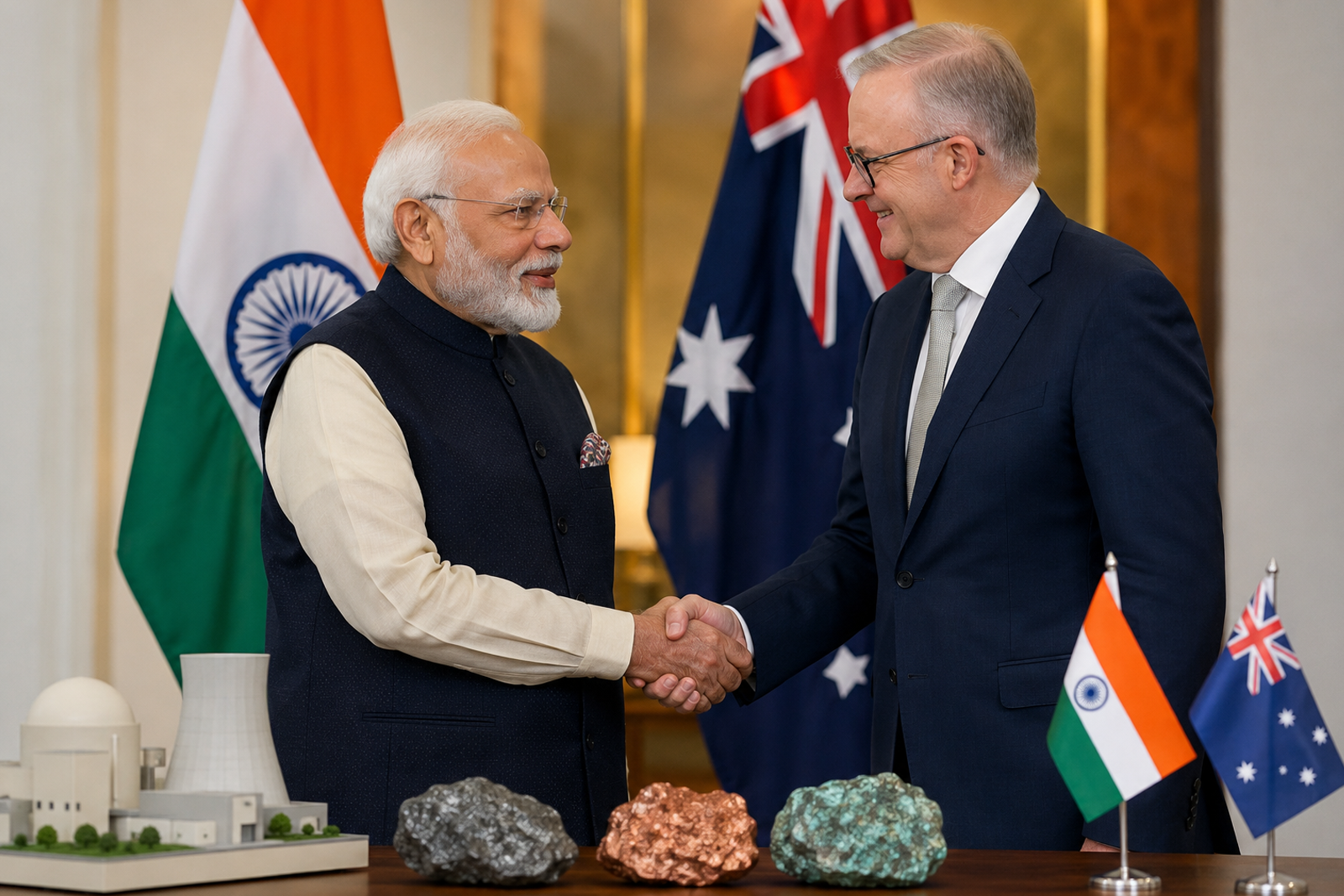 Modi Seals Landmark Uranium Deal with Australia, Calls for Historic Partnership in Nuclear Energy and Critical Minerals